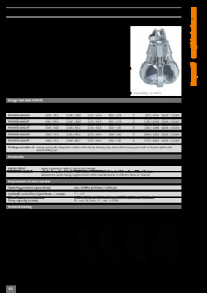 Benne frantoio selezionatrici Kinshofer P40VHD-600-5H