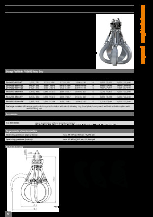 Benne frantoio selezionatrici Kinshofer P80VHD-2000-5W