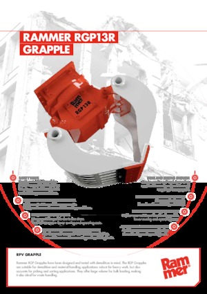 Benne frantoio selezionatrici Rammer RGP13R