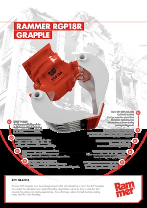 Benne frantoio selezionatrici Rammer RGP18R