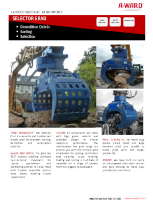 Benne frantoio selezionatrici A-Ward S200