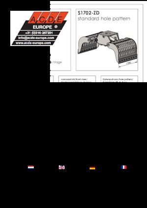 Benne frantoio selezionatrici ACDE S1702-ZD