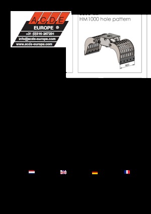 Benne frantoio selezionatrici ACDE S803-ZD