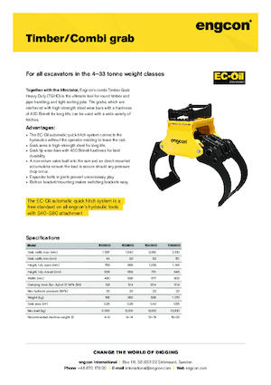 Benne frantoio selezionatrici engcon TG55HD