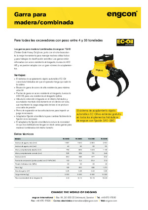 Benne frantoio selezionatrici engcon TG55HD