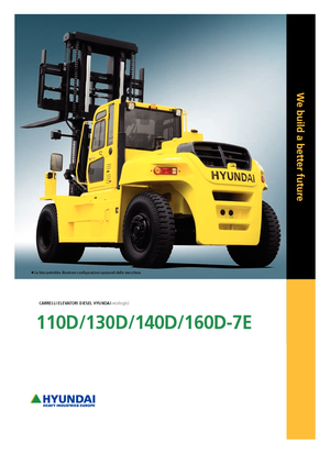 Carrelli elevatori frontali diesel Hyundai 110 D 7 E