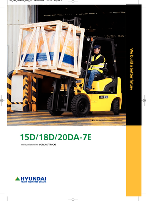 Carrelli elevatori frontali diesel Hyundai 18D-7E