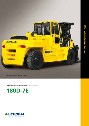 Carrelli elevatori frontali diesel Hyundai 180 D 7 E
