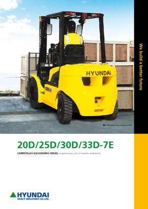 Carrelli elevatori frontali diesel Hyundai 25 D 7 E