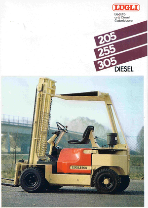 Carrelli elevatori frontali diesel Lugli 205 E