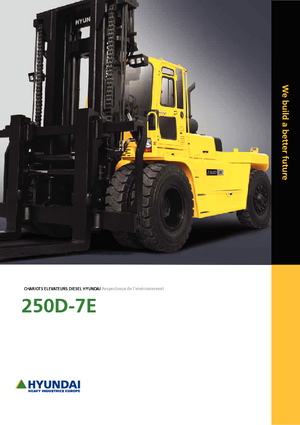 Carrelli elevatori frontali diesel Hyundai 250 D 7 E