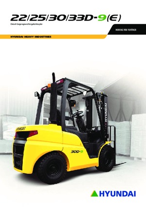 Carrelli elevatori frontali diesel Hyundai 25D-9E