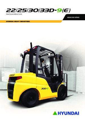 Carrelli elevatori frontali diesel Hyundai 25D-9E