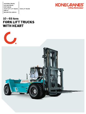 Carrelli elevatori frontali diesel Konecranes SMV 32-1200 B