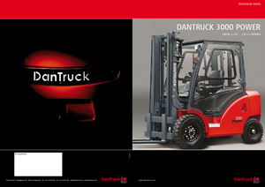 Carrelli elevatori frontali diesel DanTruck 3425 DY