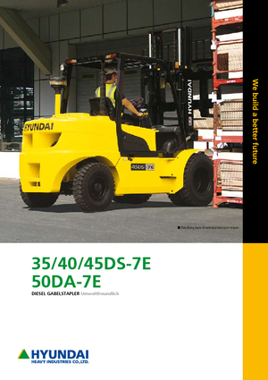 Carrelli elevatori frontali diesel Hyundai 45 DS 7 E