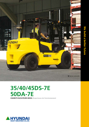 Carrelli elevatori frontali diesel Hyundai 45 DS 7 E