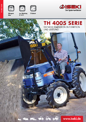 Veicoli comunali multiuso diesel Iseki 4295 AHL