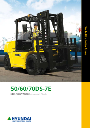 Carrelli elevatori frontali diesel Hyundai 50 DS 7 E