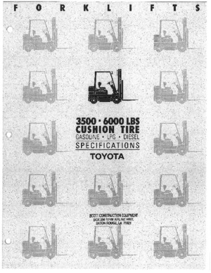 Carrelli elevatori frontali diesel Toyota 5 FDC 25
