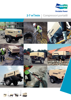 Compressori Protatili - Diesel, Elettrici, Benzina Doosan 7/41 