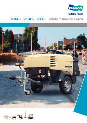 Compressori Protatili - Diesel, Elettrici, Benzina Doosan 7/41+