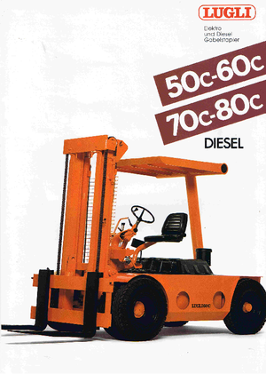 Carrelli elevatori frontali diesel Lugli 80 C