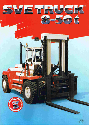 Carrelli elevatori frontali diesel SVETRUCK 1260-30