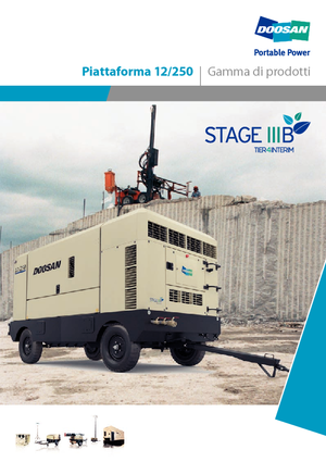 Compressori Protatili - Diesel, Elettrici, Benzina Doosan 9/275