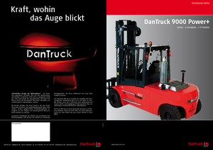 Carrelli elevatori frontali diesel DanTruck 9696 Power +