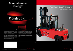 Carrelli elevatori frontali diesel DanTruck 9686 Power +