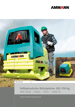 Piastre vibranti reversibili Ammann APH 5020