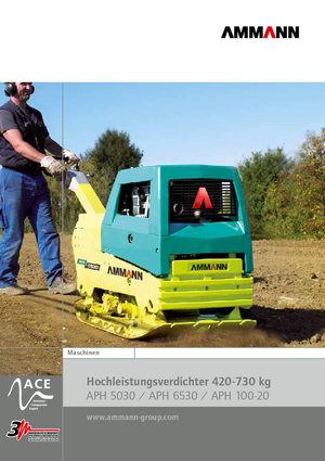 Piastre vibranti reversibili Ammann APH 6530