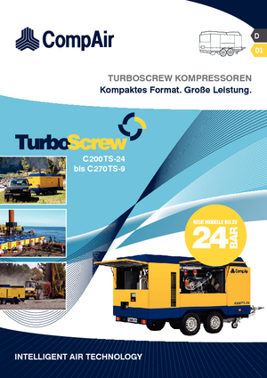 Compressori Protatili - Diesel, Elettrici, Benzina CompAir C 270 TS-9