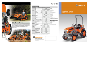 Veicoli comunali multiuso diesel Kioti CK 22 HST