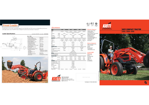 Veicoli comunali multiuso diesel Kioti CK 35