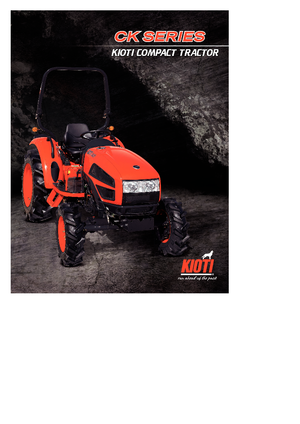 Veicoli comunali multiuso diesel Kioti CK 27