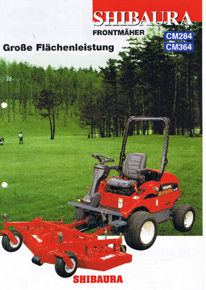 Veicoli comunali multiuso diesel Shibaura CM 364