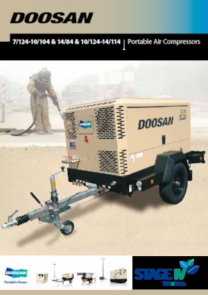 Compressori Protatili - Diesel, Elettrici, Benzina Doosan 10/104 