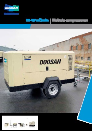Compressori Protatili - Diesel, Elettrici, Benzina Doosan 7/170