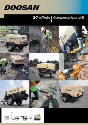 Compressori Protatili - Diesel, Elettrici, Benzina Doosan 7/73 
