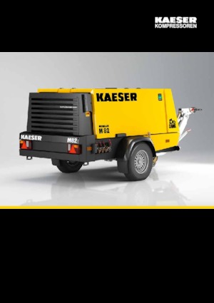 Compressori Protatili - Diesel, Elettrici, Benzina Kaeser Mobilair M 82 G 8,5 kVA