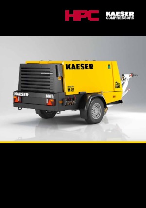 Compressori Protatili - Diesel, Elettrici, Benzina Kaeser Mobilair M 82 G 8,5 kVA