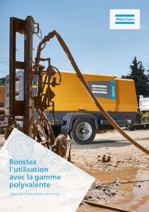 Compressori Protatili - Diesel, Elettrici, Benzina Atlas Copco XAHS 408 CD