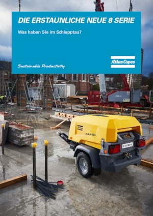 Compressori Protatili - Diesel, Elettrici, Benzina Atlas Copco XAS 48 KdG 12 kVA