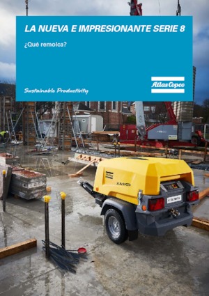 Compressori Protatili - Diesel, Elettrici, Benzina Atlas Copco XAS 48 KdG 12 kVA