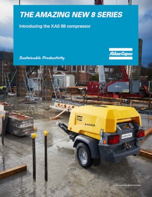 Compressori Protatili - Diesel, Elettrici, Benzina Atlas Copco XAS 88 Kd