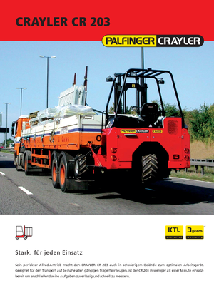 Carrelli elevatori diesel Palfinger CR 203