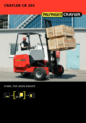 Carrelli elevatori diesel Palfinger CR 203