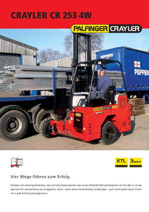 Carrelli elevatori diesel Palfinger CR 253 4W